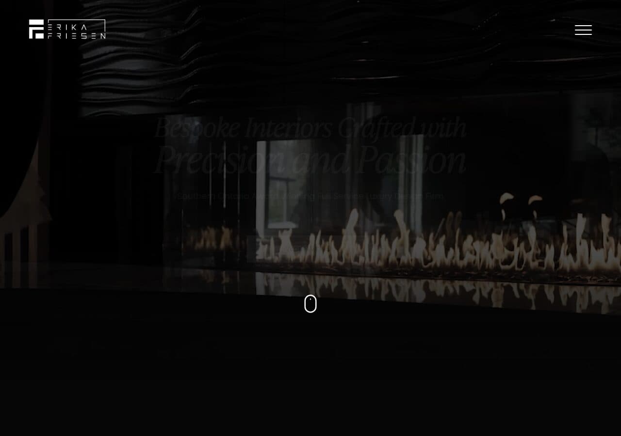 Erika Friesen Design website by Shane Fry