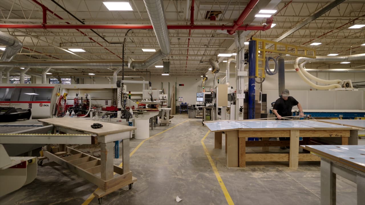 Casey's Plant, Facility tour