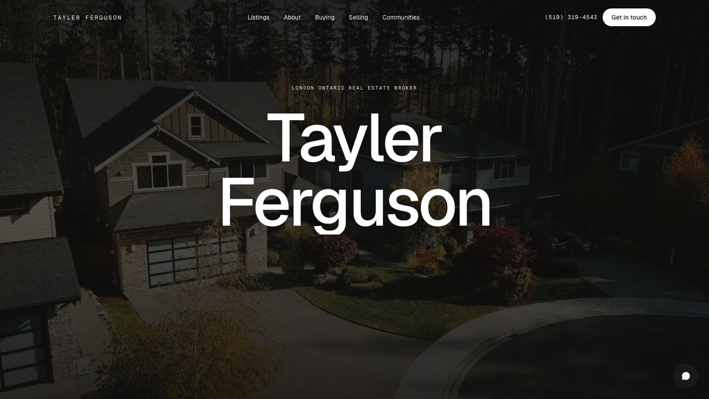 The Tayler Ferguson website
